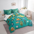 thumbnail image 2 of Erosebridal Happy Camping Tent Bedding Comforter Set 7pcs For Kids Teens,Boys Girls Adventure Theme Tent Queen Bedding Sets,Luxury Bedroom Decor, 2 of 6