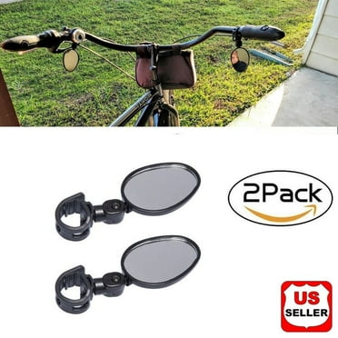 LINKPAL Adjustable Hybrid MTB Recumbent Bicycle Mirrors, Brown (2 Count)