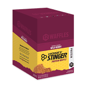 Honey Stinger Organic Protein Waffle, Wild Berry - 12 Ct