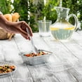 thumbnail image 5 of GUSTO Aluminum Foil Pans Disposable Food Containers with Clear Dome Lids, 5" x 4" 50-Pack, 5 of 6