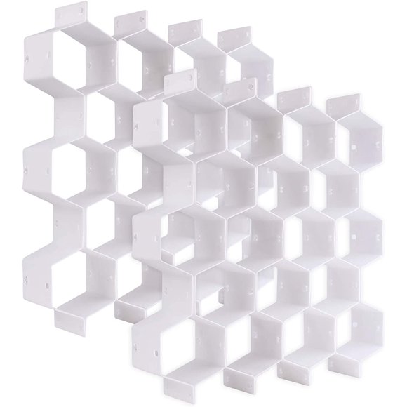 JIAKAI Honeycomb Drawer Organizer