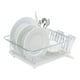 thumbnail image 1 of Escurridor Cuadrado Con Charola Metalica Y Removible Namaro Color Blanco blanco Grande, 1 of 3