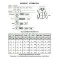 thumbnail image 2 of Enwejyy Womens Casual Ruffle Long Sleeve Round Neck Pleated Pullover Basic Blouse, 2 of 3