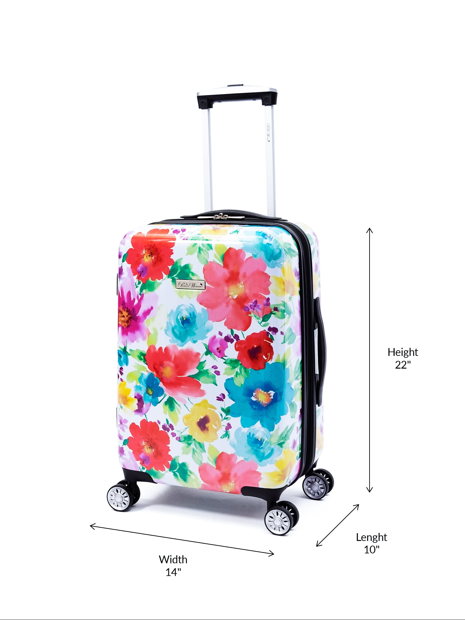Pioneer Woman 20 inch Carryon Hardside Luggage, Kuwait Ubuy
