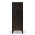 thumbnail image 3 of Furniture of America Wenton 5-Drawer Solid Wood Chest in Espresso, 3 of 15