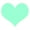 Pastel Green, variant on Royal Green Pastel Green Heart Stickers 19MM (3/4 Inch) Decorative Craft Stickers Gift Hearts Label 600 Pack