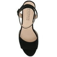 thumbnail image 5 of Journee Womens Nairri Vegan Leather Platform Heel Dress Sandals, Widths Available, 5 of 10