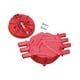 thumbnail image 1 of de encendido de Rotor de cubierta de distribuidor fácil de instalar accesorios profesionales de alto rendimiento de montaje frontal con tornillo Rojo DYNWAVEMX Cubierta del distribuidor, 1 of 8