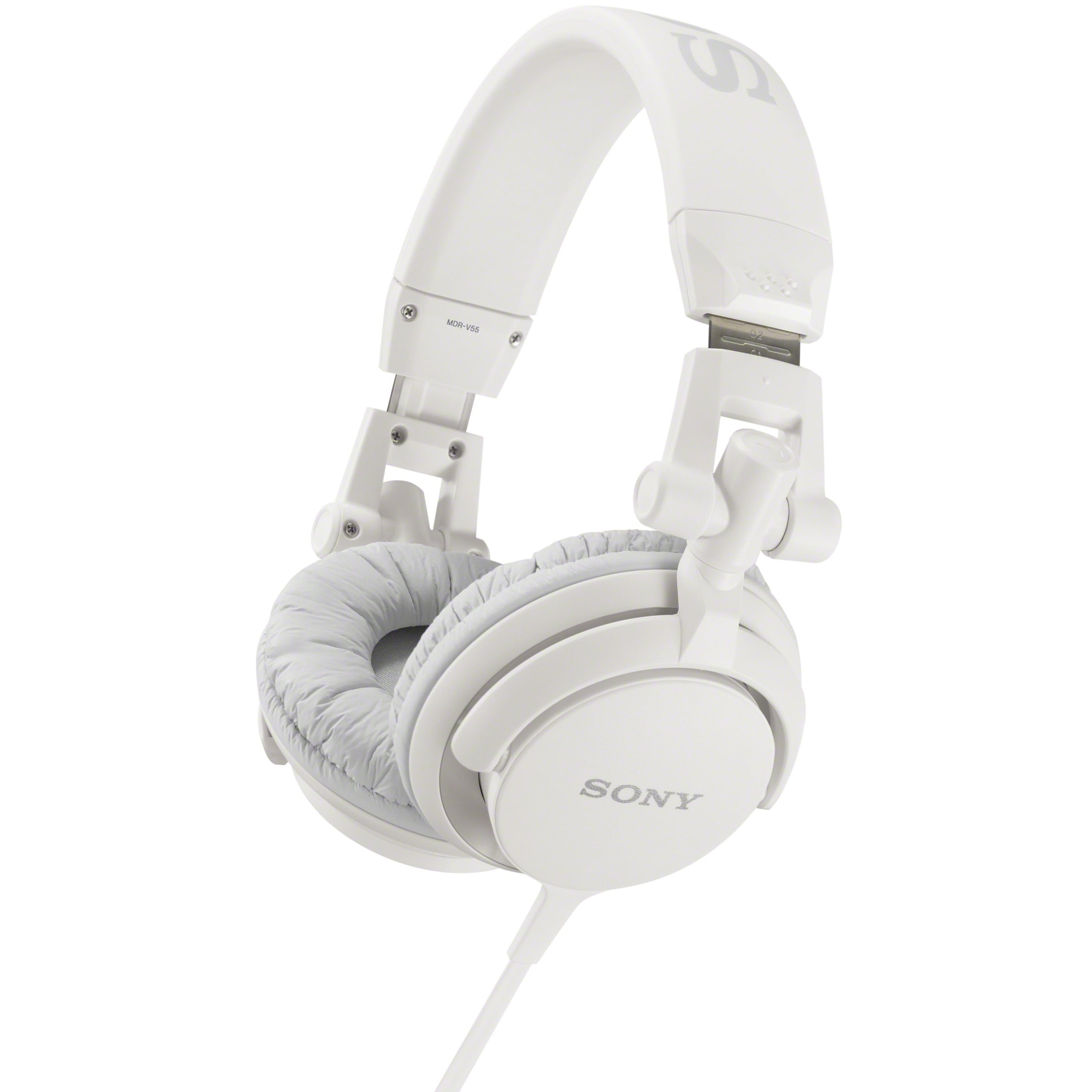 Sony Over-Ear Headphones White, MDR-V55/WHI Walmart.com