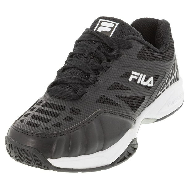 Fila Juniors` Tennis Shoes Black and White ( 4.5 ) - Walmart.com