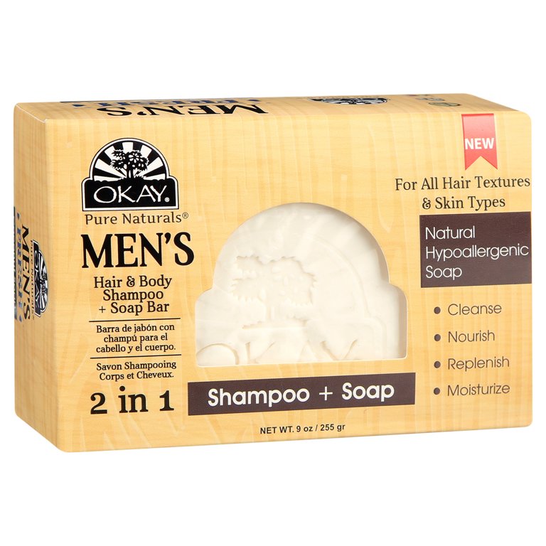 Okay Men's All Natural Fresh Bar Soap 9oz