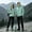 Light Blue, variant on HBYJLZYG Unisex Waterproof Hooded Rain Suit Set with Jacket and Pants, Lightweight Outdoor Hiking Camping Travel Rainwear Gear for Men and Women