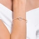 thumbnail image 5 of Pulsera rígida Swarovski Hyperbola para mujer, tono oro rosa, 5 of 9