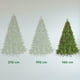 thumbnail image 5 of Arbol Navidad Escoces Jardimex Pino Navideño Punta Aguja Piñas 1.60m Agregar a favoritos, 5 of 9