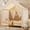 Natural Canopy, variant on Bellemave Twin Size Canopy Bed, Montessori Floor Bed with High Railings, Wooden Twin House Bed with Roof, House Shaped Bed Twin, Natural