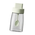 thumbnail image 3 of Dispensador de especias, caja de condimentos, tarro de vidrio multiusos, pequeño contenedor de almacenamiento, bote de cocina para Picnic familiar, ba verde, 3 of 8