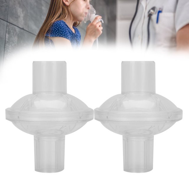 Accesorio 2 Filtros Desechables Para Máquina De Respiración, Filtro De Repuesto Para Cuidado Del Paciente