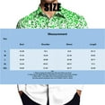 thumbnail image 2 of Fgvctg Carnival Party Long Sleeve Shirts for Men V Neck Button Down Shirt Classic Collared Blouse Mask Print Oversized Business Casual Outfits Yellow 2XL, 2 of 5