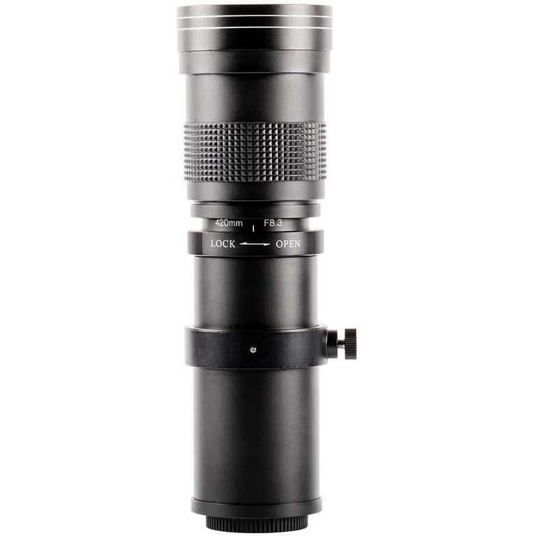 Ultimaxx 420-800mm Super HD Manual Telephoto Zoom T-Mount