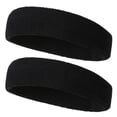thumbnail image 1 of Hairband Sweat Headband Hair Turban Deportes Al Aire Libre Diademas Para Lavado De Cara Fitness Yoga Moda Elástico Wraps Para Hombres Y Mujeres 2 Pcs Guardurnaity OD013456-00, 1 of 6