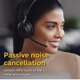 thumbnail image 2 of Auriculares inalámbricos Jabra Evolve2 65 MS Mono con Link380a negros, 2 of 7