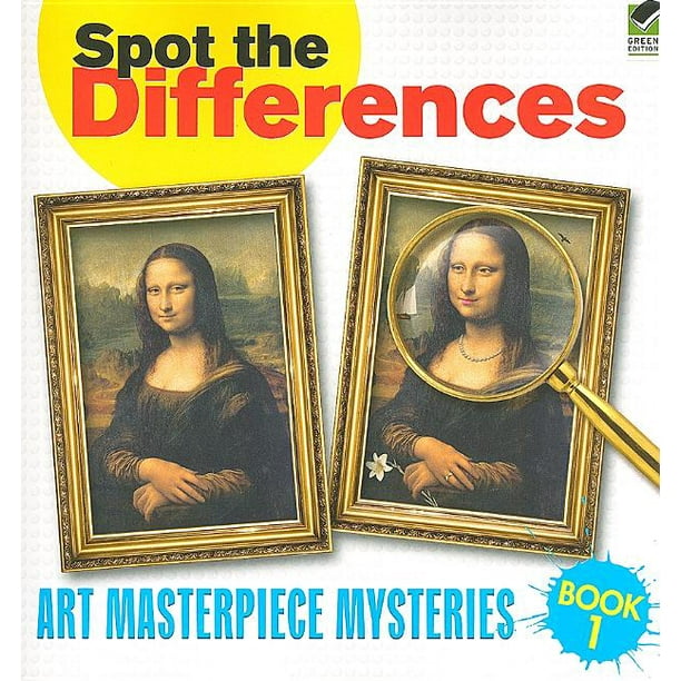 Art Masterpiece Mysteries Spot the Differences Book 1 Art