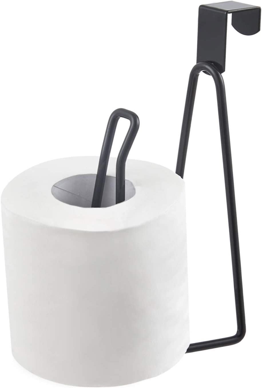 Over The Tank Toilet Paper Holder Stand, Metal Toilet Tissue Roll Holder Dispenser Reserve for