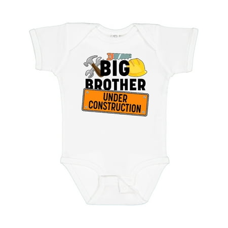 

Inktastic Big Brother Under Construction Gift Baby Boy Bodysuit