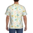 thumbnail image 3 of Vsdgher Funny Chicken Print Men's Dry Fit Mesh Athletic Shirts Moisture Wicking Tennis T-Shirt Tops, 3 of 9