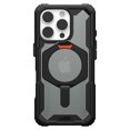 thumbnail image 1 of UAG Plasma XTE MagSafe Rugged Case Black/Orange for iPhone 16 Pro, 1 of 5
