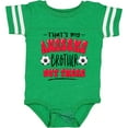 thumbnail image 3 of Inktastic That's My Awesome Brother out There with Soccer Balls Boys or Girls Baby Bodysuit, 3 of 5