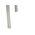 thumbnail image 3 of Sleek And Modish Trendy Anodized Aluminum Dining table, Gray- Saltoro Sherpi, 3 of 5