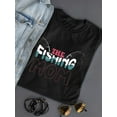 thumbnail image 3 of The Fishing Mom T-Shirt Women -SPIdeals Designs, Female 3X-Large, 3 of 4