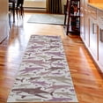 thumbnail image 2 of Shark Decorative Rug, Colorful Underwater Fish Pattern Masters Survival Predators Dangerous Nature, Quality Carpet for Bedroom Dorm and Living Room, 6 Sizes, Grey Pink, by Ambesonne, 2 of 2