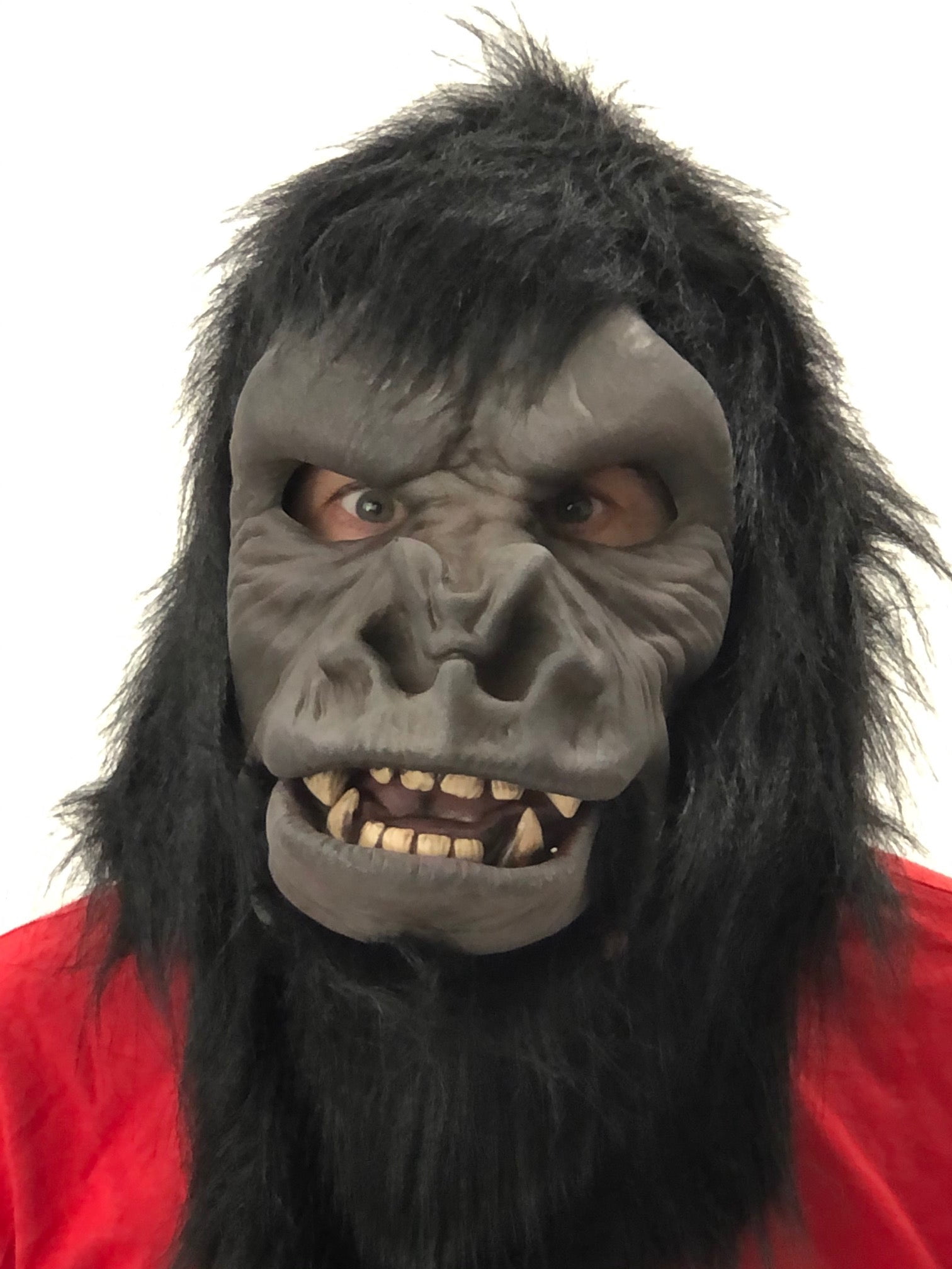 Zagone Studios Two Bit Roar Moving Mouth Gorilla Mask Black