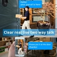 thumbnail image 6 of E27 Light Bulb Camera WiFi Outdoor Indoor 1080p 360 Degree Panoramic Smart Home Security Wireless Smartbulb Cam Dome Surveillance IP HD CCTV Night Vision Lightbulb,Support 5G,Black, 6 of 8