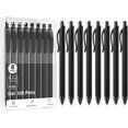 thumbnail image 1 of wqlpp-8 Pack Black Gel Pens (0.7mm Fine Point) – Smooth Quick-Drying Ink, Retractable Gel Pen for Writing, Journaling, Note-Taking – Office, School, Home & Work Supplies (8Pcs-Black Ink, 1 of 4