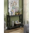 thumbnail image 2 of Convenience Concepts Town Square Console Table, Espresso, 2 of 5