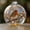 A, variant on Snow Globe with Resin Base for Christmas Decor, Enchanting Crystal Ball with Miniature Scene, Magical Holiday Decoration for Desk and Shelf