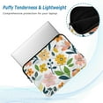 thumbnail image 2 of FORMRS 13"-13.3" Laptop Sleeve Protective Case Soft Carrying Quilted Computer Bag Cover, Retro Yellow Floral, 2 of 7