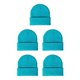 thumbnail image 3 of Qarigey Beanie Hat Gorros de punto Skullcap Thermal para deportes al aire libre Azul cielo Type2 NO2, 3 of 6