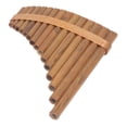 thumbnail image 4 of Musical Professional Panpipe Pan Flute 15 Pipes G Key Musical Instrument Pan Pipe Flute, 4 of 7