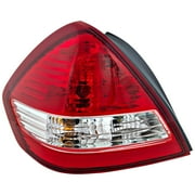 New Driver Side Tail Light for 2007-2011 Nissan Versa Halogen W/Bulb