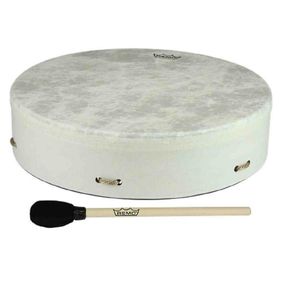 Remo E1-0314-00 14" Diameter Buffalo Drum  Standard 3.5" Depth with Beater