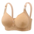 thumbnail image 1 of Womens No Underwire Bras Plus Size Comfort Soft Bras Supportive Bralettes Cute Breathable Wireless Bra, 1 of 7
