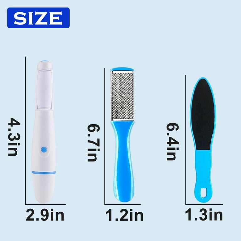 EIMELI Electric Foot Callus Remover Rechargeable Electronic Foot File Waterproof Foot Scrubber File Pedicure Kit Professional Pedicure Tools Feet