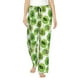 thumbnail image 1 of Balery Green Kiwi Pantalones de pijama para mujer, pijamas ultraligeros, pantalones de estar por casa-Medium, 1 of 6