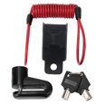 thumbnail image 2 of Cable de recordatorio de freno antirrobo ANGGREK negro con Bloqueo de disco, 2 of 8