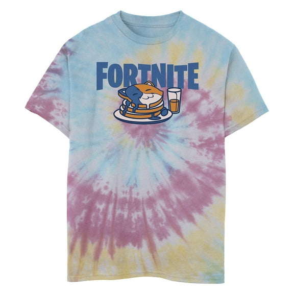 Boy's Fortnite Meowscles Pancakes Graphic T-Shirt