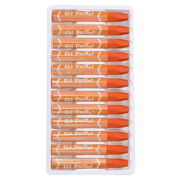 Uxcell Orange Oil Pastels, 36Pcs Soft Oil Crayons Vibrant and Creamy Pastels Stick Art Supplies for Art Painting Drawing Blending Graffiti for Artists Beginners